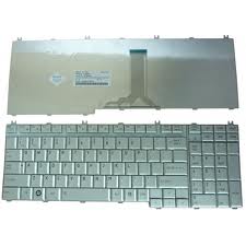 Toshiba Satellite P200 New Silver US Keyboard MP-06873US-9303 Toshiba Satellite P200 New Silver US Keyboard MP-06873US-9303